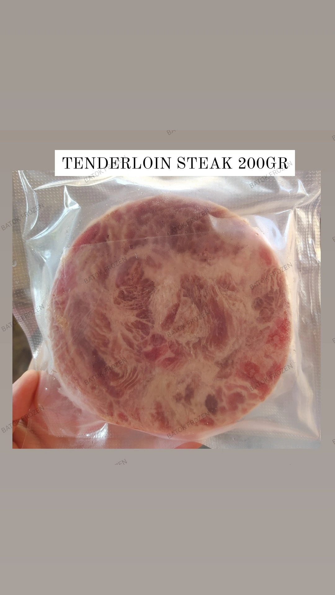 Beef Tenderloin Steak 200gr