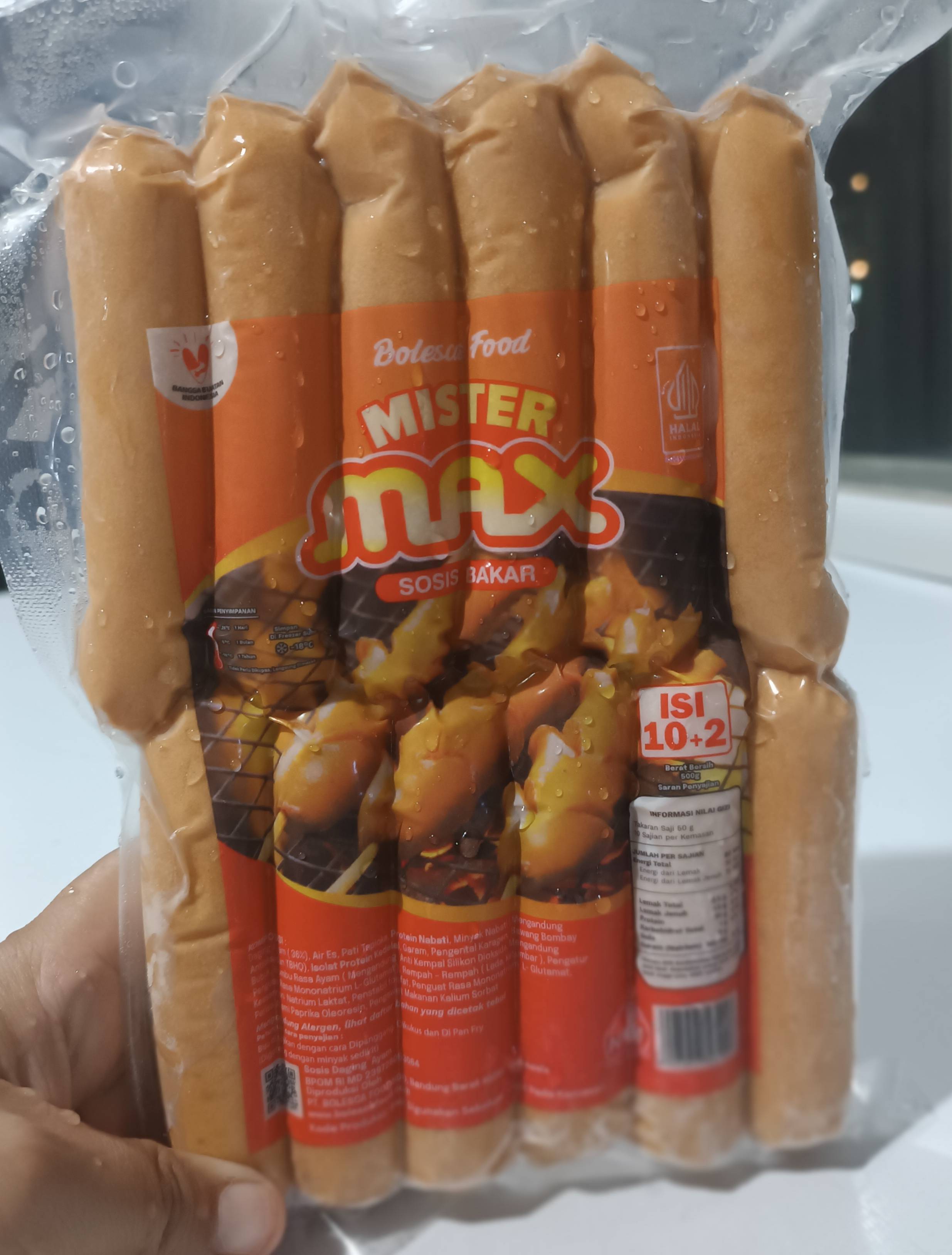 Sosis Mister Max Mini Isi 12