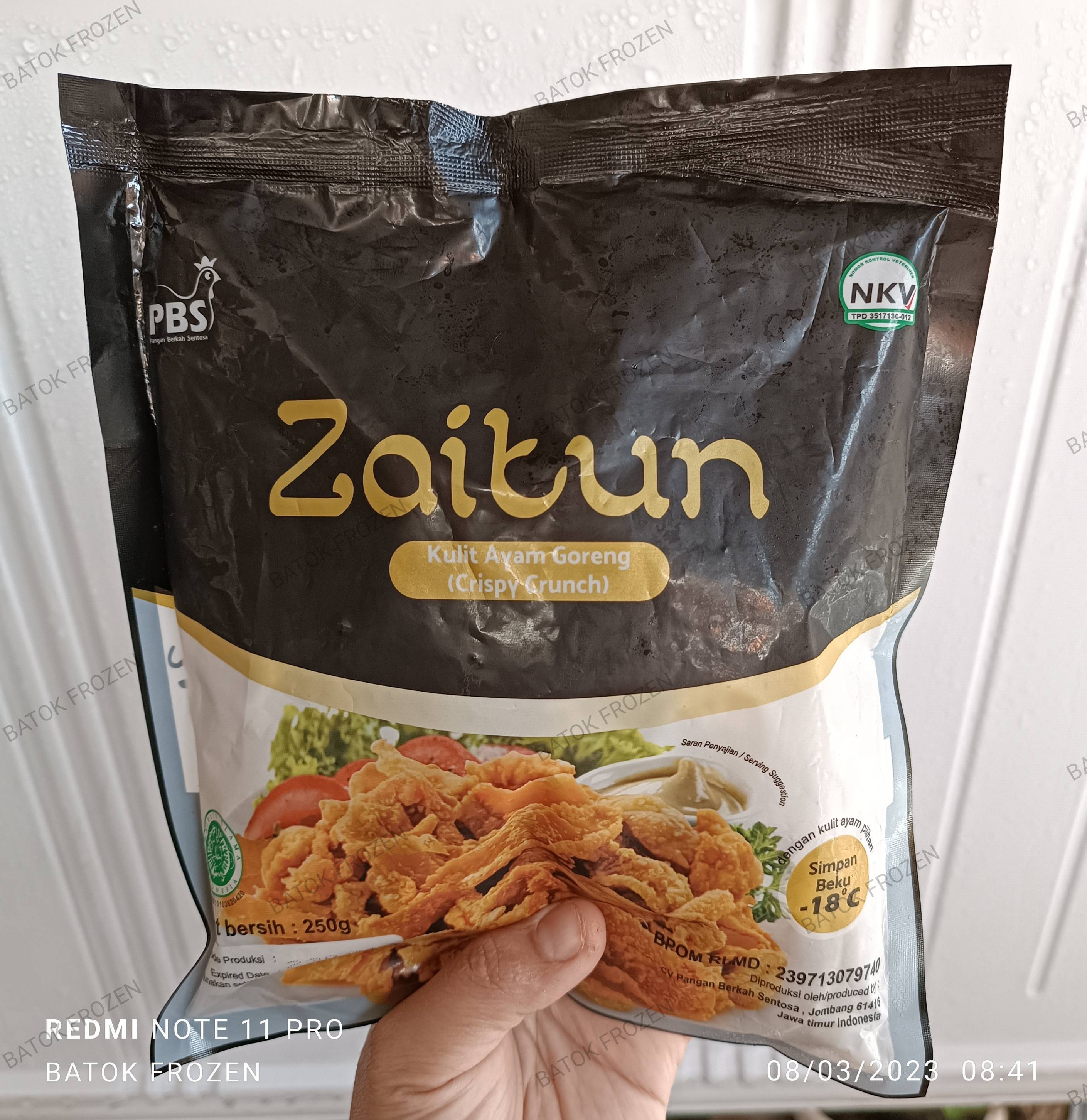 Zaitun Kulit Ayam Goreng Krispy