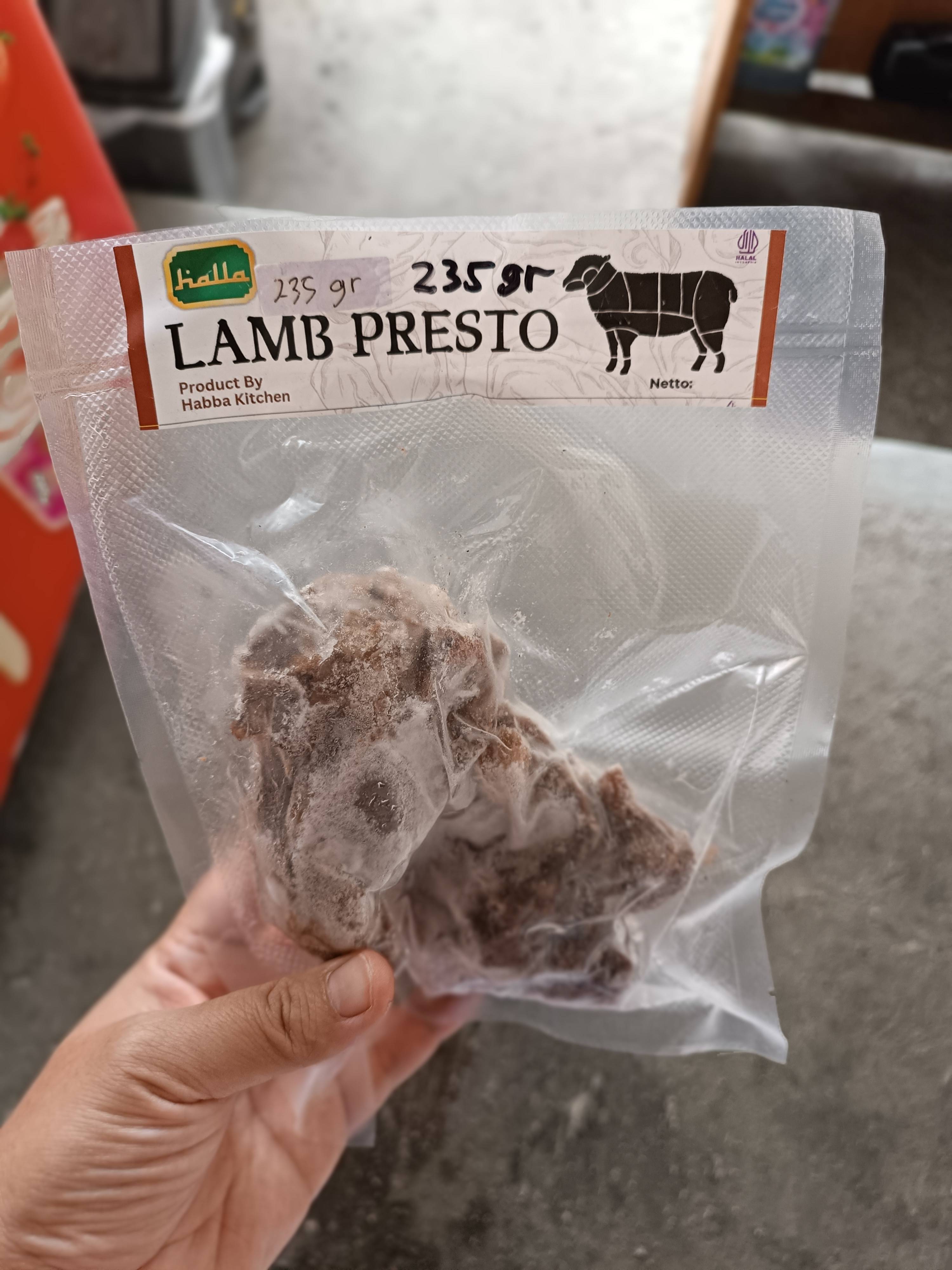 Lamb Presto 235gr