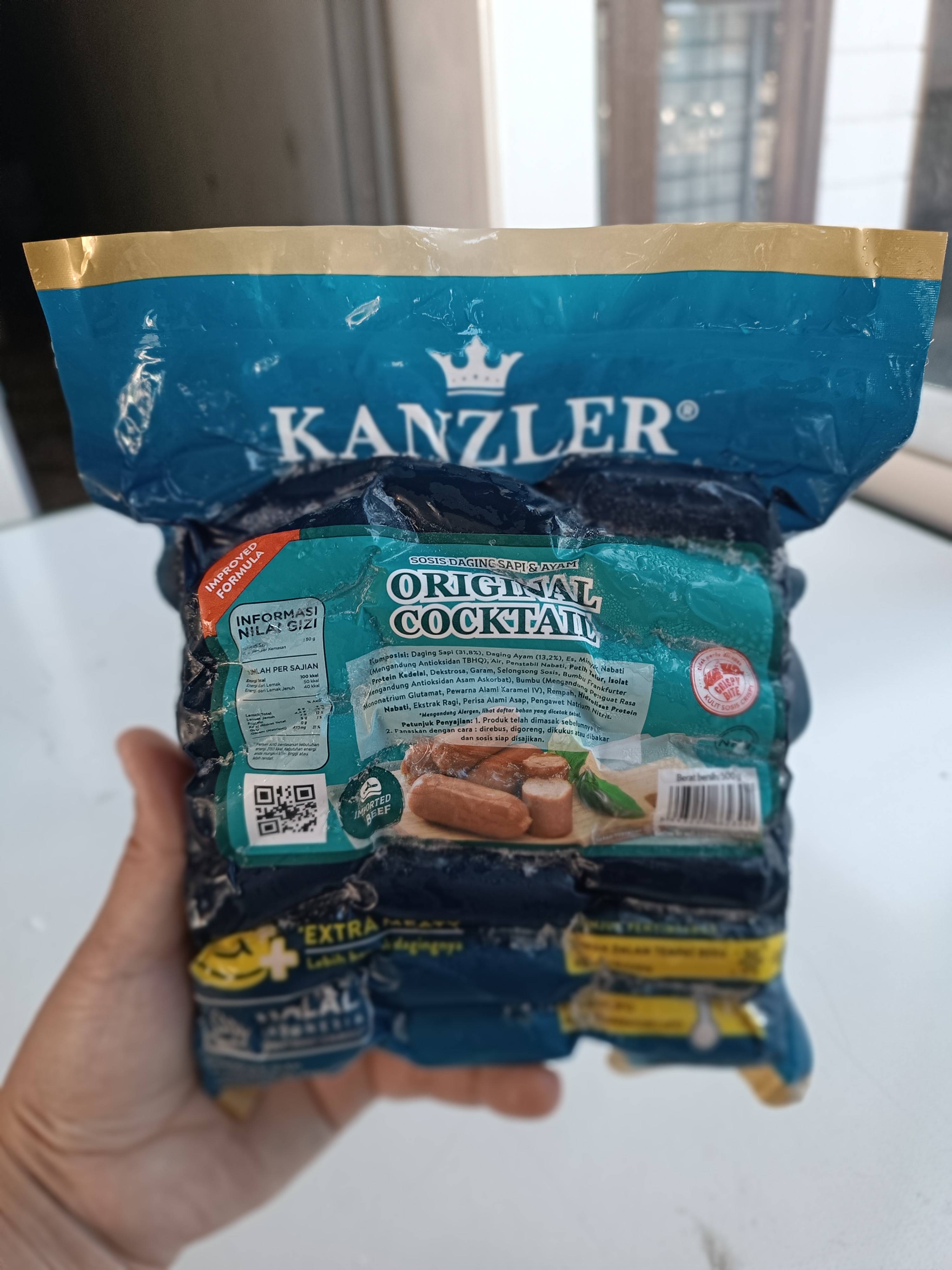 Sosis Kanzler Beef Coctail 500gr