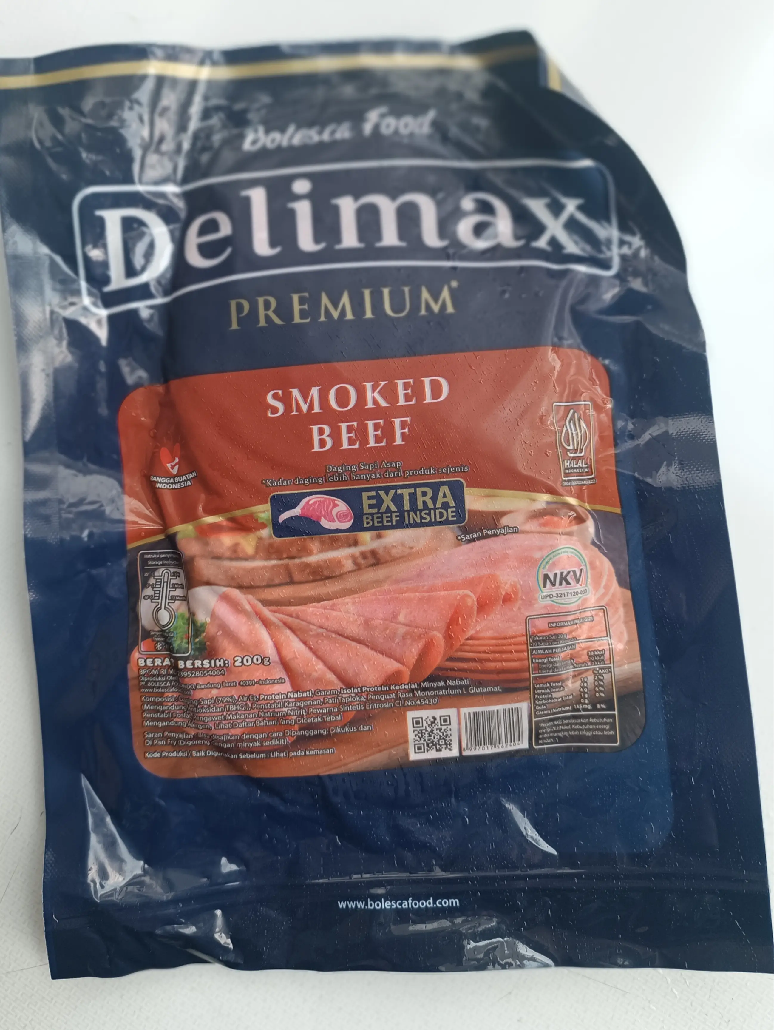 Delimax smoked beef 200gr